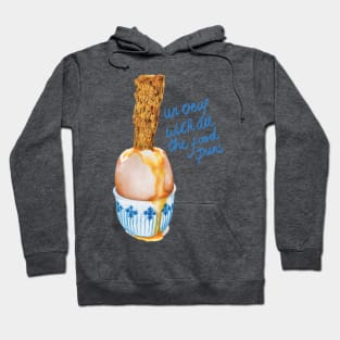 Cute Food Pun - Un Ouef With All The Food Puns Hoodie